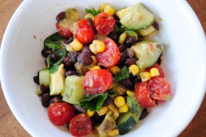 black bean salad