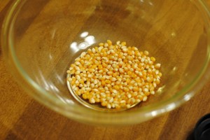 homemade microwave popcorn