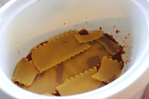 noodles crock pot veggie lasagna