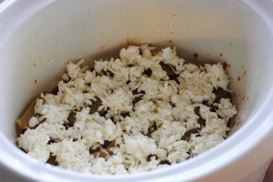 cheese crock pot veggie lasagna