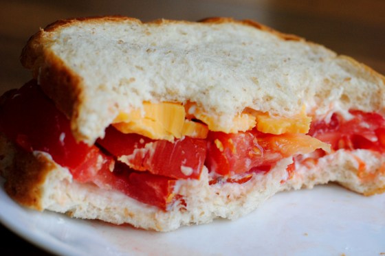 tomato sandwich tomato sandwich