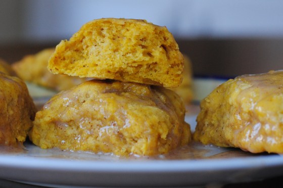 inside of scone pumpkin scones