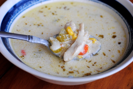 creamy chicken and potato soup