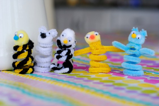 spring finger critters