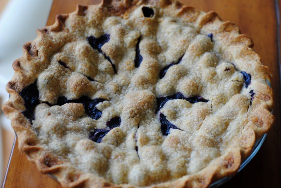 blueberry pie