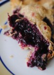 blueberry pie slice