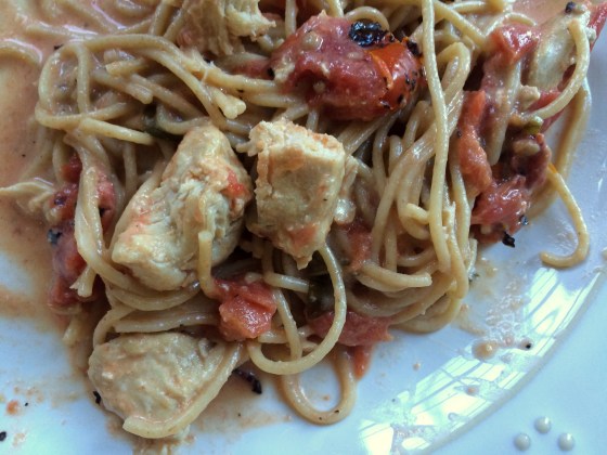 basil tomato cream sauce